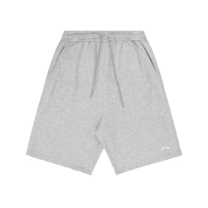 Up In Flames Appliqué Shorts Grey (4)