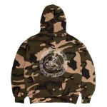 Up In Flames Camo Waffle Zip up Hoodie (2)