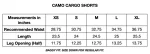Up In Flames Cargo Shorts Camo (1)
