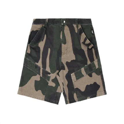 Up In Flames Cargo Shorts Camo (5)