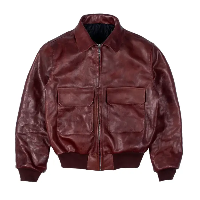 Up In Flames Cow Hide Leather Jacket Maroon (1) Up In Flames Cow Hide Leather Jacket Maroon (1)