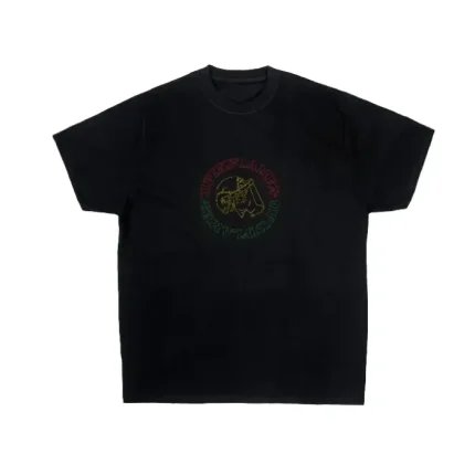 Up In Flames Facetune Black T Shirt (1)