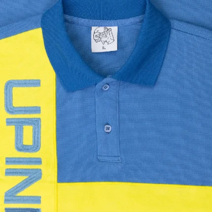 Up In Flames Flag Polo Shirt Sweeden (2)