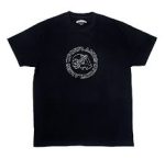 Up In Flames Logo T Shirt Black