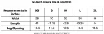 Up In Flames Ninja Black Joggers (1)