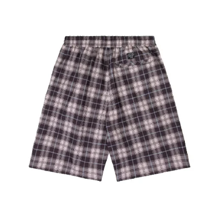 Up In Flames Plaid Shorts (3)