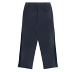 Up In Flames Ribbed Panel Joggers Navy (4)