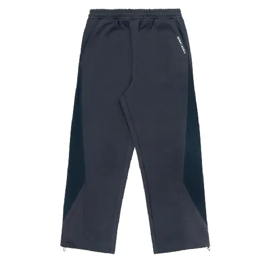 Up In Flames Ribbed Panel Joggers Navy (5) Up In Flames Ribbed Panel Joggers Navy (5)