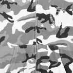 Up In Flames Waffle Zip up Hoodie Camo Grey (2)