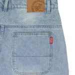 Up In Flames Yoke Logo Jorts Light Wash 2 (1)
