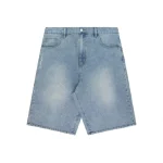 Up In Flames Yoke Logo Jorts Light Wash 3 (1)