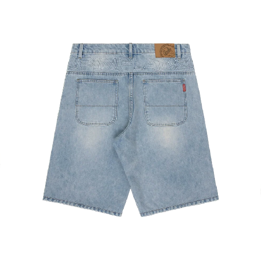 Up In Flames Yoke Logo Jorts Light Wash 4 (1) Up In Flames Yoke Logo Jorts Light Wash 4 (1)